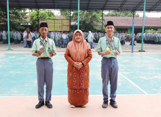 MAN Asahan Apresiasi Fikri dan Haikal, Peraih Emas dan Perak Taekwondo KONI Sumut 2025