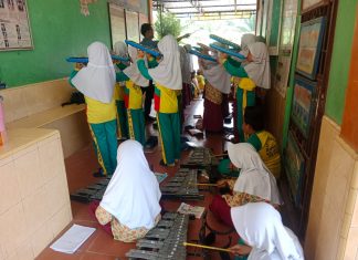 Derap Langkah Penuh Semangat, Generasi Muda MIN 5 Asahan Gembleng Diri Melalui Latihan Drum Band