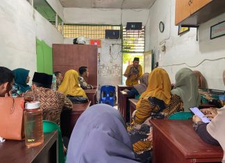Kepala MIN 10 Asahan Gelar Briefing Pagi Bersama Dewan Guru untuk Matangkan Persiapan Sumatif Akhir Semester Ganjil
