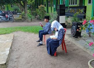 Jumat Barokah dan Yasinan Bersama Perguruan Almanaar PTPN IV Pulu Raja