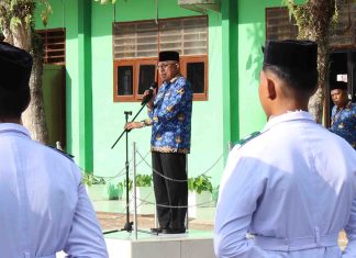Upacara Hari Kesadaran Nasional di MAN Asahan Momentum Meneguhkan Akhlak Peserta Didik