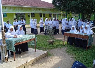 Sambut Peringatan Isra Mi’raj, MTs Al-Manaar PTPN IV Pulu Raja Gelar Berbagai Lomba Keagamaan