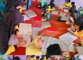 Ekstrakurikuler Kaligrafi MIS Bary Tarbiyah Kembangkan Bakat Seni Islami Peserta Didik