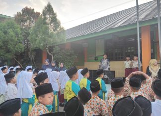 Siswa Kelas 6 MIN 5 Asahan Sampaikan Pesan Inspiratif tentang Ilmu dan Kebersihan