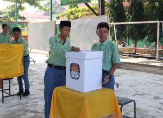 Peserta Didik MAN Asahan Laksanakan Pemilihan Ketua dan Wakil Ketua OSIM Masa Bakti 2026/2027