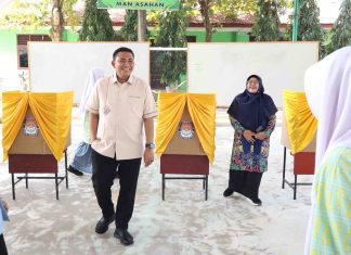 Kabid Penmad Apresiasi Pelaksanaan Pemilihan OSIM MAN Asahan Yang Demokratis