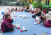 Kebersamaan Ramadan, MIN 1 Asahan Gelar Buka Puasa Bersama di Lapangan Madrasah