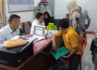 Hari Penutupan, Kantor Kemenag Asahan Diserbu Pengurus Madrasah untuk Pengajuan Dana BOS