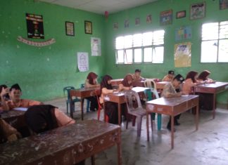 Ukur Ketercapaian Siswa, MTs Al-Manaar PTPN IV Pulu Raja Gelar Asesmen Serentak