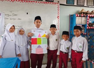 Inovasi Pembelajaran Matematika di MIN 10 Asahan, Siswa Aktif Temukan Konsep Bangun Datar