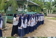 Halal Bihalal di Lapangan, Keluarga Besar MTsS Bary Tarbiyah Pererat Silaturahmi