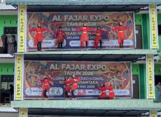 Siswa MTsS Bary Tarbiyah Tampil Memukau dalam Lomba Tari Tradisional Kreasi Nusantara di Al Fajar Expo 2026