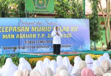 MAN Asahan Gelar Pelepasan Kelas XII Secara Sederhana