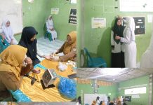 Pemeriksaan Kesehatan Wali Murid dan Para Guru di MTsS dan MIS Bary Tarbiyah