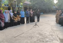 MIN 1 Asahan Dukung Program Indonesia Berkiblat Melalui Kegiatan Rashdul Qiblat