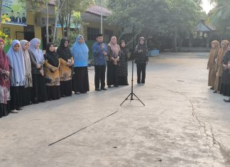 MIN 1 Asahan Dukung Program Indonesia Berkiblat Melalui Kegiatan Rashdul Qiblat