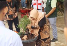 Kepala MAN Asahan Ajak Peserta MATAMUDA Lestarikan Lingkungan Lewat Gerakan Menanam Pohon