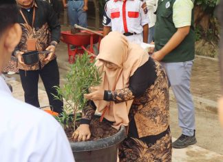 Kepala MAN Asahan Ajak Peserta MATAMUDA Lestarikan Lingkungan Lewat Gerakan Menanam Pohon