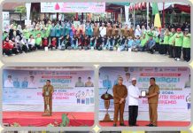 Dukung Indonesia Emas 2045, Kemenag Asahan Hadiri Kegiatan Germas dan Aksi Bergizi untuk Remaja Putri