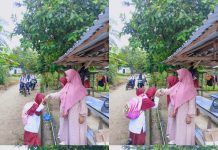 Guru MIS Bary Tarbiyah Sambut Kedatangan Peserta Didik dengan Senyum, Salam, dan Jabat Tangan