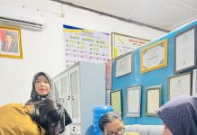 Pastikan Kebugaran Tenaga Pendidik, Guru-guru MIN 5 Asahan Antusias Ikuti Program Cek Kesehatan Gratis (CKG) dari Puskesmas Hessa Air Genting