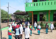 Persiapan Matang, Siswa-Siswi MIN 5 Asahan Giat Laksanakan Latihan Paskibraka