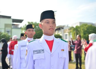 Murid MAN Asahan Sukses Tuntaskan Tugas Sebagai Paskibra Provinsi Sumatera Utara