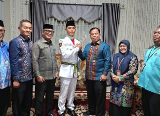 Kakan Kemenag Asahan Apresiasi Murid MAN Asahan, Anggota Paskibra Sumut