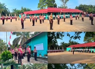 Upacara Peringatan HUT Kemerdekaan Republik Indonesia ke-81 di Yayasan Bary Tarbiyah Berlangsung Khidmat