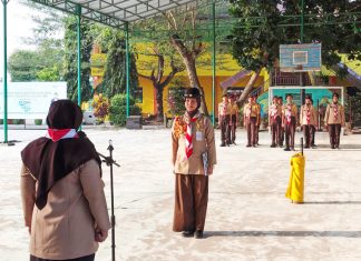 Kepala MAN Asahan Lantik Penegak Bantara Pramuka Pangkalan MAN Asahan