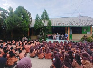 Gema Yasin Warnai Suasana Jumat Pagi di Lapangan MIN 5 Asahan
